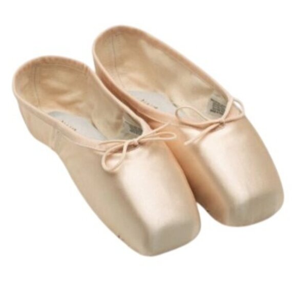 Bloch Serenade MKII S2131L Pink Pointe Shoes Long Vamp New Ballet Dance - Picture 2 of 3